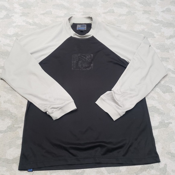 Tony Hawk Other - Vintage Hawk Shirt Mens XL Black Y2K Pullover Long Sleeve Skateboarding Raglan